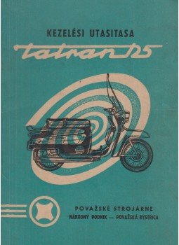  - Tatran S 125 kezelési utasitása,  1967 antikvár könyv
