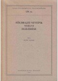 Kiss Lajos - Földrajzi neveink nyelvi fejlődése