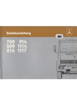  - Betriebsanleitung 709, 809, 814, 914, 1114, 1117, Stuttgart-Untertuerkheim 0 antikvár könyv