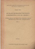 Kardos Tibor - Az olasz irodalom története a kezdettől a XVI. sz. végéig I-II.