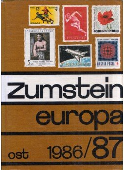  - Zumstein Briefmarken-Katalog Band 4: Europa - Ost 1986/87, Bern 1986 antikvár könyv