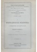 Keleti Károly - A mezőgazdasági statistika a nemzetközi kongresszusokon