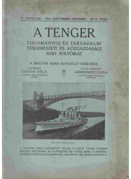 Gonda Béla - A tenger 1914. szeptember-október IX-X. füzet Gonda Béla - A tenger 1914. szeptember-október IX-X. füzet, Budapest 1914 antikvár könyv
