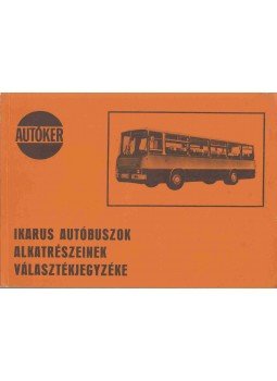  - Ikarus autóbuszok alkatrészeinek választékjegyzéke,  1986 antikvár könyv