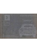  - Kezelési útmutató Wartburg 353 típusú személygépkocsihoz