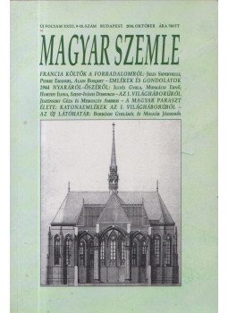 - Magyar Szemle 2014. október - Magyar Szemle 2014. október, Budapest 2014 antikvár könyv