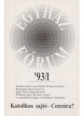 Máthé-Tóth András - Egyházfórum '93/1