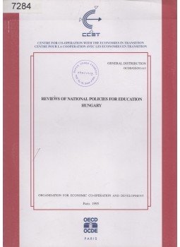  - Reviews of National Policies for Education: Hungary, Paris 1995 antikvár könyv