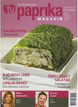 Zsigmond Gábor - TV paprika magazin 2012. augusztus Zsigmond Gábor - TV paprika magazin 2012. augusztus, Budapest 2012 antikvár könyv