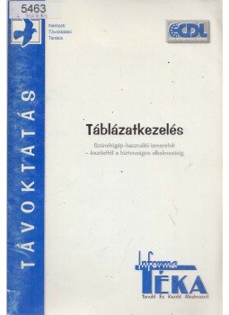 Németh Ferenc - Táblázatkezelés Németh Ferenc - Táblázatkezelés, Budapest 1998 antikvár könyv