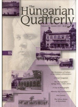 Vajda Miklós - The Hungarian Quarterly 155 Volume 40 Autumn 1999, Budapest 1999 antikvár könyv