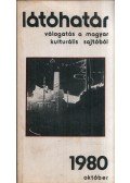 Szabolcsi Miklós - Látóhatár 1980 október