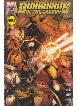 Brian Michael Bendis, Seeley, Tim, Giovannetti, Nick, Scheer, Paul - Guardians of the Galaxy No. 2. Brian Michael Bendis, Seeley, Tim, Giovannetti, Nick, Scheer, Paul - Guardians of the Galaxy No. 2., Stuttgart 2017 antikvár könyv