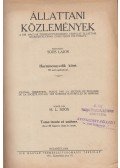 Soós Lajos - Állattani Közlemények 31. kötet 1934/1-4., 1935/1-4.