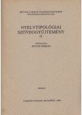 Havas Ferenc - Nyelvtipológiai szöveggyűjtemény II.