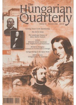 Vajda Miklós - The Hungarian Quarterly Volume 42 Autumn 2001, Budapest 2001 antikvár könyv
