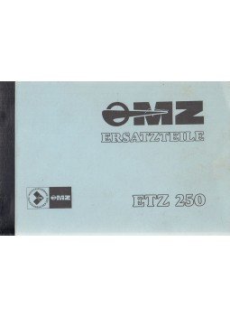  - ETZ 250 - Ersatzteile / Ersatzteilkatalog, Zschopau 1981 antikvár könyv