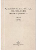 Szentpétery Imre - Az Árpád-házi királyok okleveleinek kritikai jegyzéke II/4.