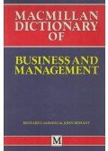 Richard Lamming,John Bessant - Macmillan Dictionary of Business and Management
