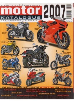Mező János - Motor Katalógus 2007, Budapest 2007 antikvár könyv