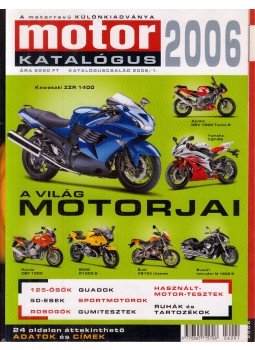 Mező János - Motor Katalógus 2006 Mező János - Motor Katalógus 2006, Budapest 2006 antikvár könyv