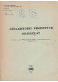 Ács András - Közlekedési ismeretek óravázlat