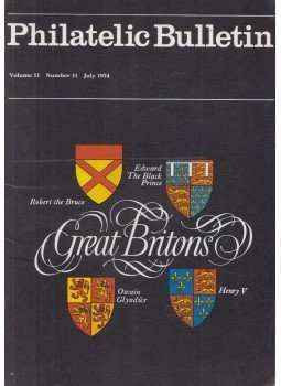  - Philatelic Bulletin July 1974, London 1974 antikvár könyv