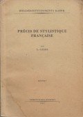 Gáldi László - Précis de stylistique francaise