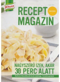  - Knorr Recept Magazin 2014. 2. szám,  0 antikvár könyv