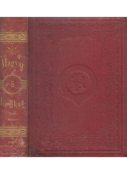 Somogyi Ede - Magyar lexikon V., Budapest 1880 antikvár könyv