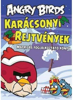 Ismeretlen - Angry Birds - Karácsonyi rejtvények (Matricás foglalkoztató könyv), null 2014 antikvár könyv