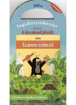  - A kisvakond játszik - foglalkoztató készlet - 4db 12 oldalas foglalkoztató füzettel, null 2013 antikvár könyv