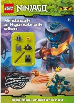  - LEGO 6. - Nindzsák a Hipnobraik ellen - Ninjago - minifigurás, null 2013 antikvár könyv