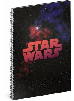 SZÁZSZORKÉP KIADÓ - PG W.Disney Star Wars - spirálos notesz A4, 80 lapos, sima, null 2015 antikvár könyv