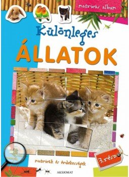Magdalena Król - Matricás album - Különleges állatok 3. rész, null 2014 antikvár könyv