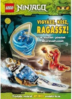 LEGO - LEGO 3. - Vigyázz, kész, ragassz! - A sötét jóslat - Ninjago - matrica LEGO - LEGO 3. - Vigyázz, kész, ragassz! - A sötét jóslat - Ninjago - matrica, null 2013 antikvár könyv