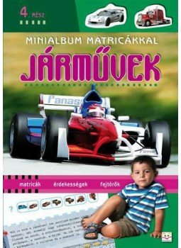 Agnieszka Bator - Minialbum matricákkal - Járművek 4. rész, null 2011 antikvár könyv