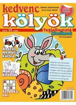 CSOSCH KIADÓ - Kedvenc Kölyök Foglalkoztató kicsiknek 15., null 2015 antikvár könyv