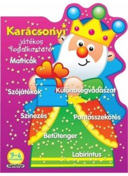  - Karácsonyi játékos foglalkoztató - Lila, null 2014 antikvár könyv