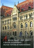 Halm Tamás - A Magyar Nemzeti Bank szerepe a magyar gazdaságban - változó történelmi korszakokban