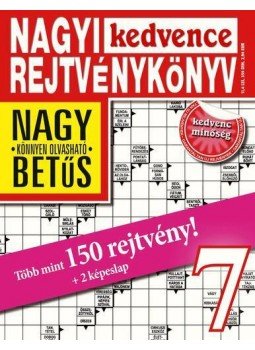 - Nagyi Kedvence Rejtvénykönyv 7. - Nagyi Kedvence Rejtvénykönyv 7., null 2014 antikvár könyv