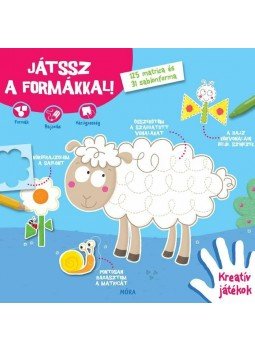  - Játssz a formákkal! - 125 matrica és 31 sablonforma, null 2012 antikvár könyv