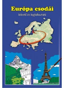  - Európa csodái kifestő és foglalkoztató, null 2011 antikvár könyv