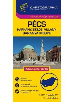 Cartographia Kiadó - PÉCS VÁROSTÉRKÉP - BARANYA MEGYE 1:20000 Cartographia Kiadó - PÉCS VÁROSTÉRKÉP - BARANYA MEGYE 1:20000, null 2008 antikvár könyv