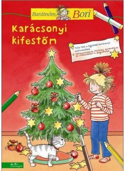 Uli Velte - Karácsonyi kifestőm - Barátnőm, Bori foglalkoztató füzet, null 2013 antikvár könyv