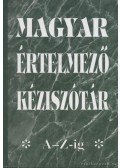 Tótfalusi István - Magyar értelmező kéziszótár