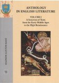 Bús Éva (szerk.),Rednik Zsuzsanna - Anthology in English Literature Volume I.