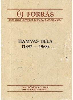 Jász Attila - Hamvas Béla (1897-1968) Jász Attila - Hamvas Béla (1897-1968), Tatabánya 1993 antikvár könyv