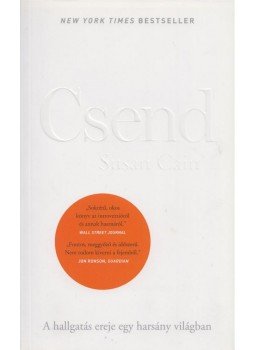 Susan Cain - Csend Susan Cain - Csend, Budapest 2013 antikvár könyv