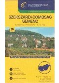  - Szekszárdi-dombság - Gemenc turistatérkép (1:40000)